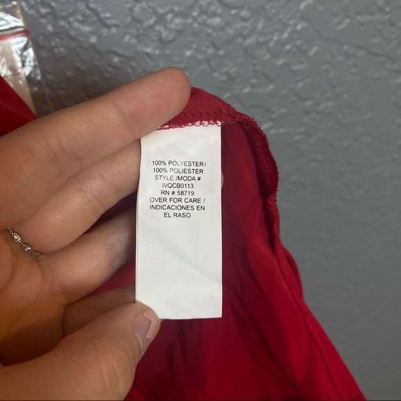 VINTAGE NOTATIONS BUTTON UP W| SHIRT SHOULDER PADS - Picture 7 of 8